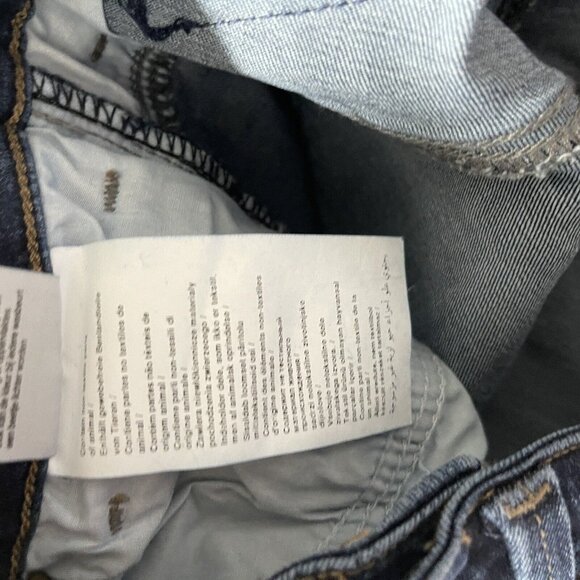 Mavi Niki Jeans Womens 25 Blue High Rise Straight Crop Ankle Raw Hem New - Picture 15 of 15